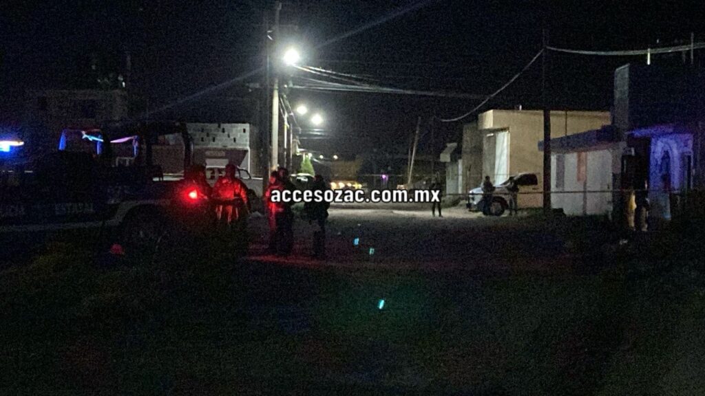 La violencia en Fresnillo sigue cobrando vidas, esta vez la de un hombre que fue ejecutado a balazos en la colonia Plan de Ayala.