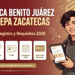 Beca Benito Juárez Prepa Zacatecas: beneficios, registro y requisitos 2026
